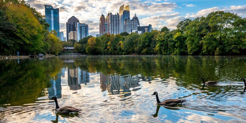 Impressive Mid-Downtown Residence Heart Of Peidmont Park Atlanta Exterior photo