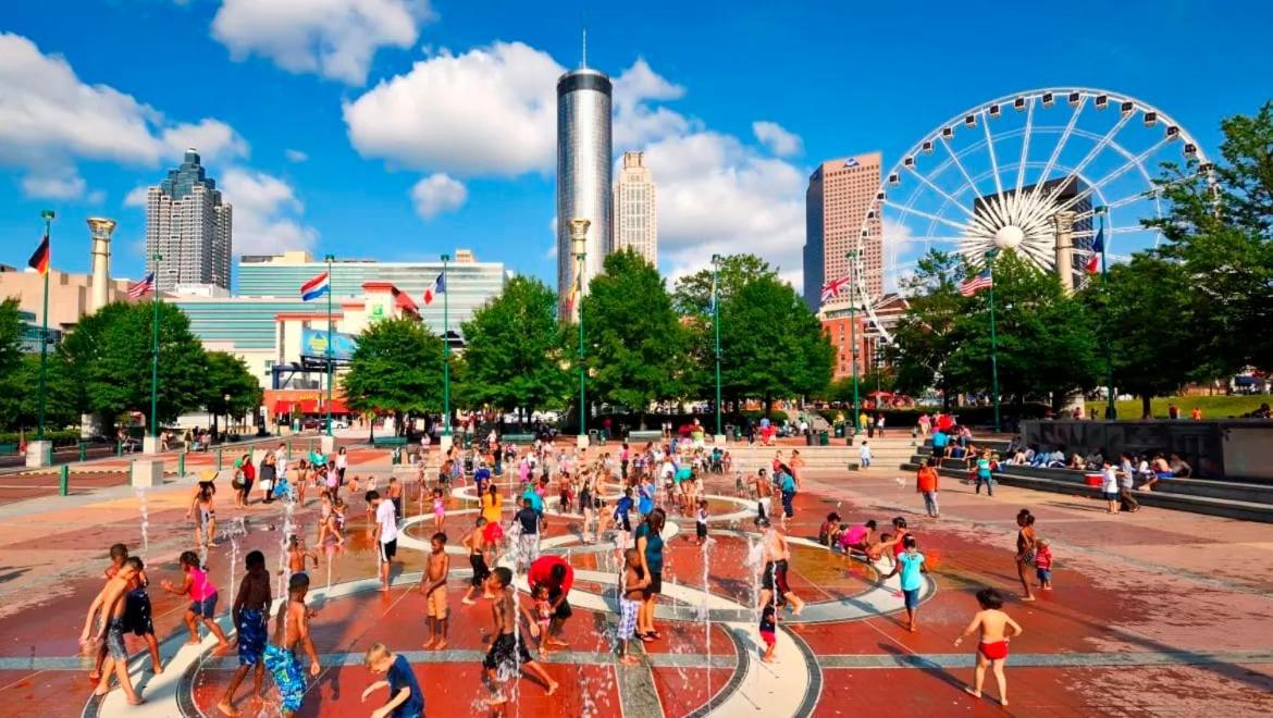 Impressive Mid-Downtown Residence Heart Of Peidmont Park Atlanta Exterior photo